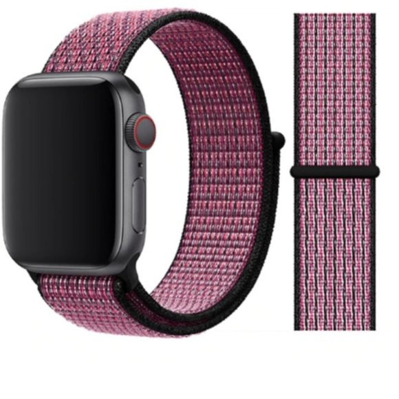 NEW Pink Blast Strap Loop For Apple Watch - Picture 1 of 5